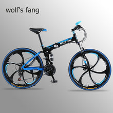 Load image into Gallery viewer, wolf&#39; s fang Bicycle Mountain Bike 21 speed 26 &quot;inch
