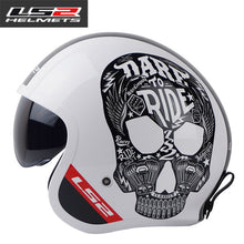 Load image into Gallery viewer, LS2 OF599 Open Face Motorcycle Helmet
