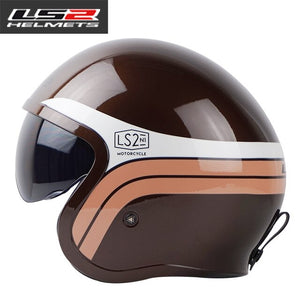 LS2 OF599 Open Face Motorcycle Helmet