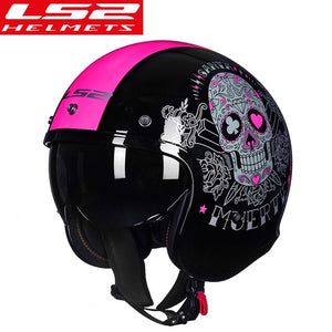 LS2 OF599 Open Face Motorcycle Helmet