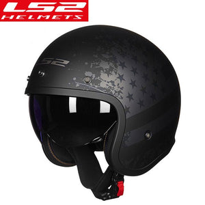 LS2 OF599 Open Face Motorcycle Helmet