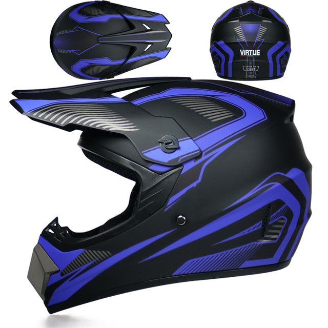 Racing Motocross Motorbike Helmet DOT