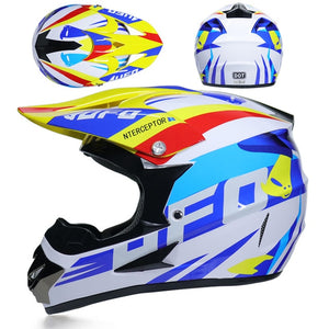 Racing Motocross Motorbike Helmet DOT