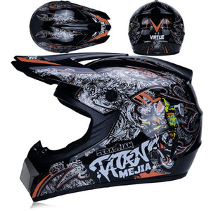 Racing Motocross Motorbike Helmet DOT