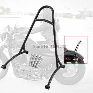 Motorcycle One piece Sissy Bar Back Rest Bracket Motor